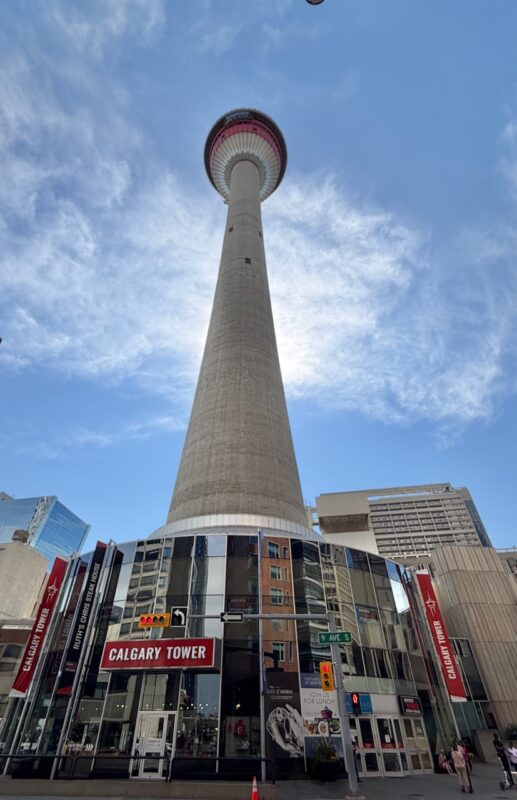 The Calgary Tower, Calgary. Image © PlanetSKI